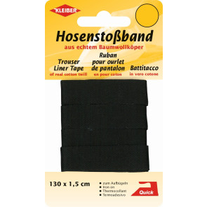 KLEIBER Hosenstoßband  1,5x130cm/schwarz