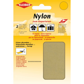 KLEIBER Nylon-Flicken 2x10cmx12cm/beige