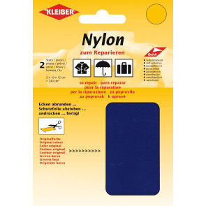 KLEIBER Nylon-Flicken 2x10cmx12cm/dunkelblau