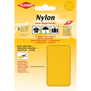 KLEIBER Nylon-Flicken 2x10cmx12cm/gelb