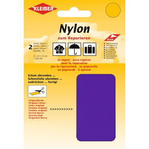 KLEIBER Nylon-Flicken 2x10cmx12cm/lila