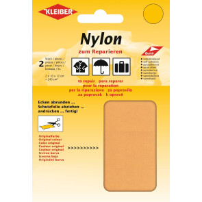 KLEIBER Nylon-Flicken 2x10cmx12cm/apricot
