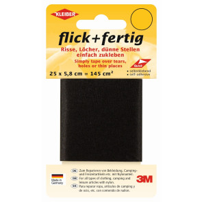 KLEIBER Flick + Fertig 5,8cmx25cm/schwarz