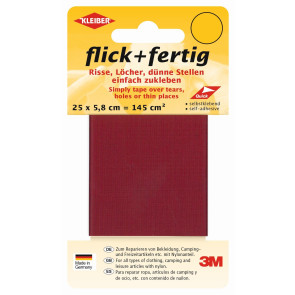 KLEIBER Flick + Fertig 5,8cmx25cm/dunkelrot