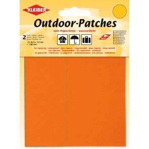 KLEIBER Outdoor-Patches 2x6,5cmx12cm/neonorange