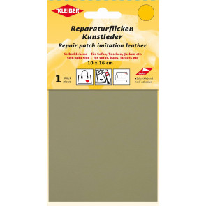 KLEIBER Reparaturflicken Kunstleder 10x16cm/beige
