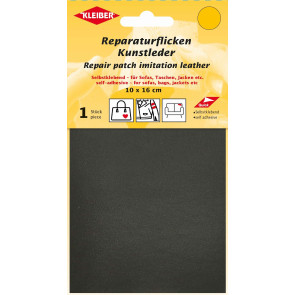 KLEIBER Reparaturflicken Kunstleder 10x16cm/dunkelbraun