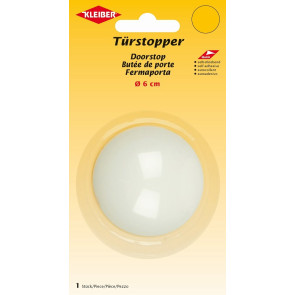 KLEIBER Türstopper, selbstklebend Ø6cmx1cm/weiß
