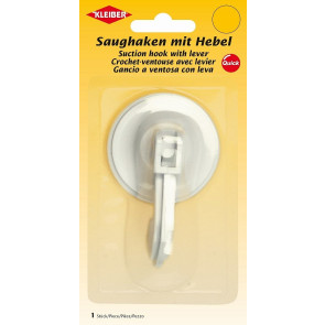 KLEIBER Saughaken mit Hebel Ø6cm/weiß