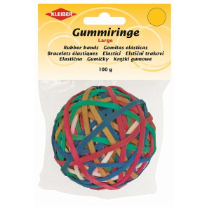 KLEIBER Haushaltsgummi-Sortiment-breit 100g