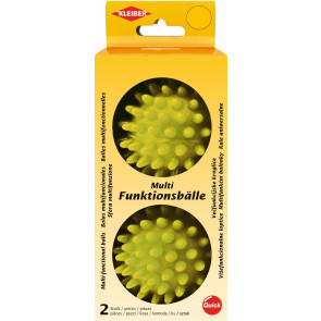 KLEIBER Multifunktionsbälle 2Stk./Øca.7cm/grün