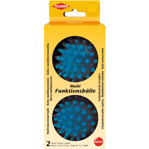 KLEIBER Multifunktionsbälle 2Stk./Øca.7cm/hellblau