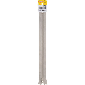 KLEIBER Reißverschluss, Spiralschiene Kst. 22cmx4mm/sand