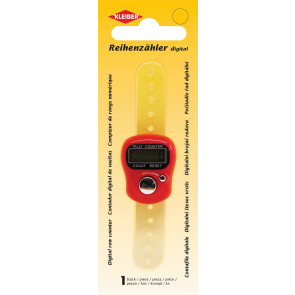 KLEIBER Reihenzähler digital rot