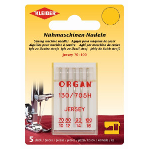 KLEIBER ORGAN Nähmaschinen-Nadeln Jersey/5Stk/70-100