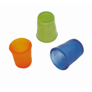 KLEIBER Fingerhut  Set blau(14mm),orange(15mm),grün(16mm)