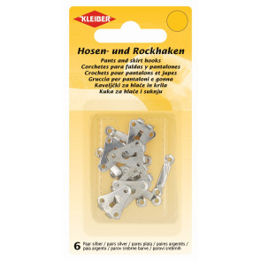 KLEIBER Hosen- und Rockhaken silber