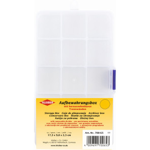 KLEIBER Aufbewahrungs- u. Sortierbox 15Fächer/transparent