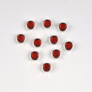 KLEIBER Ziernieten Punkte Ø8mm/rot