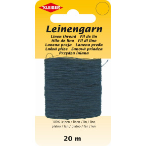 KLEIBER Leinengarn 20m/dunkelblau
