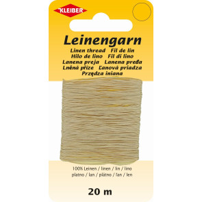 KLEIBER Leinengarn 20m/beige