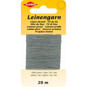 KLEIBER Leinengarn 20m/dunkelgrau