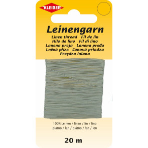 KLEIBER Leinengarn 20m/hellgrau