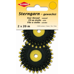 KLEIBER Sterngarn 2x20m/schwarz