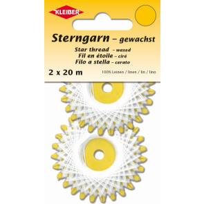KLEIBER Sterngarn 2x20m/weiß