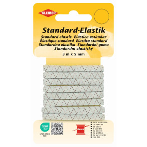 KLEIBER Standard-Elastik 5mmx3m/weiß