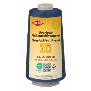KLEIBER Overlock-Nähmaschinengarn 2500m/dunkelblau
