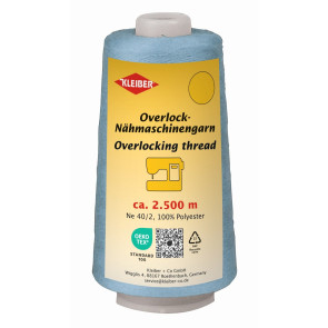 KLEIBER Overlock-Nähmaschinengarn 2500m/hellblau