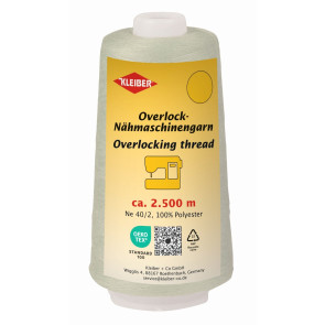 KLEIBER Overlock-Nähmaschinengarn 2500m/beige