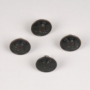 KLEIBER Patenthosenknöpfe  8Stk./Ø1,7cm/altkupfer