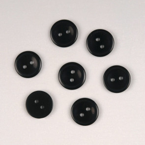 KLEIBER Hemdenknöpfe 25Stk./Ø1,5cm/grau,schwarz