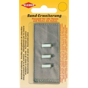 KLEIBER Bunderweiterung mit Haken hellgrau