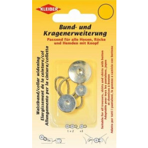 KLEIBER Bu- u Kragenerweiterung 3Stk./Øca.1cm,1,5cmu1,9cm
