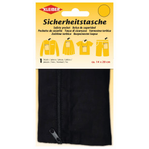 KLEIBER Sicherheitstasche 140mmx200mm/schwarz