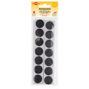 KLEIBER Klettpunkte gross 28Stk./Ø25mm/schwarz