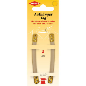 KLEIBER Mantelhänger 2Stk./beige