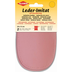KLEIBER Leder-Imitat mit Kaschierung 2x10cmx15cm/rosa