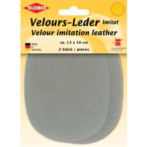 KLEIBER Velours-Leder-Imitat klein 2x13cmx10cm/blassgrün