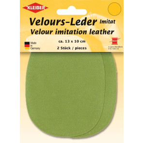 KLEIBER Velours-Leder-Imitat klein 2x13cmx10cm/apfel