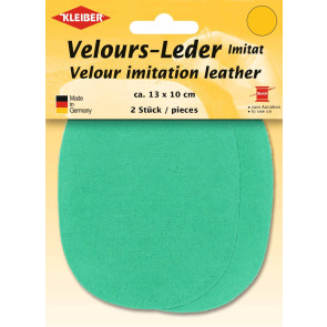 KLEIBER Velours-Leder-Imitat klein 2x13cmx10cm/malachit