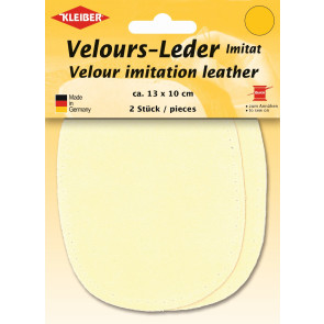 KLEIBER Velours-Leder-Imitat klein 2x13cmx10cm/chamois
