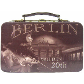 KLEIBER Retro Koffer Berlin Golden 20th 30cmx18cmx11,5 cm