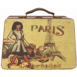 KLEIBER Retro Koffer Paris 30cmx30cmx13cm
