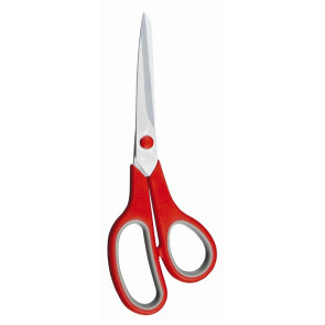 KLEIBER Soft-Touch-Haushaltsschere 220mm/rot