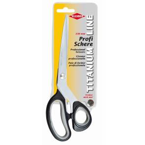 KLEIBER Titanium-Schere 230mm/schwarz-grau