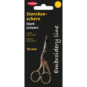 KLEIBER Storchenschere 93mm/schwarz
